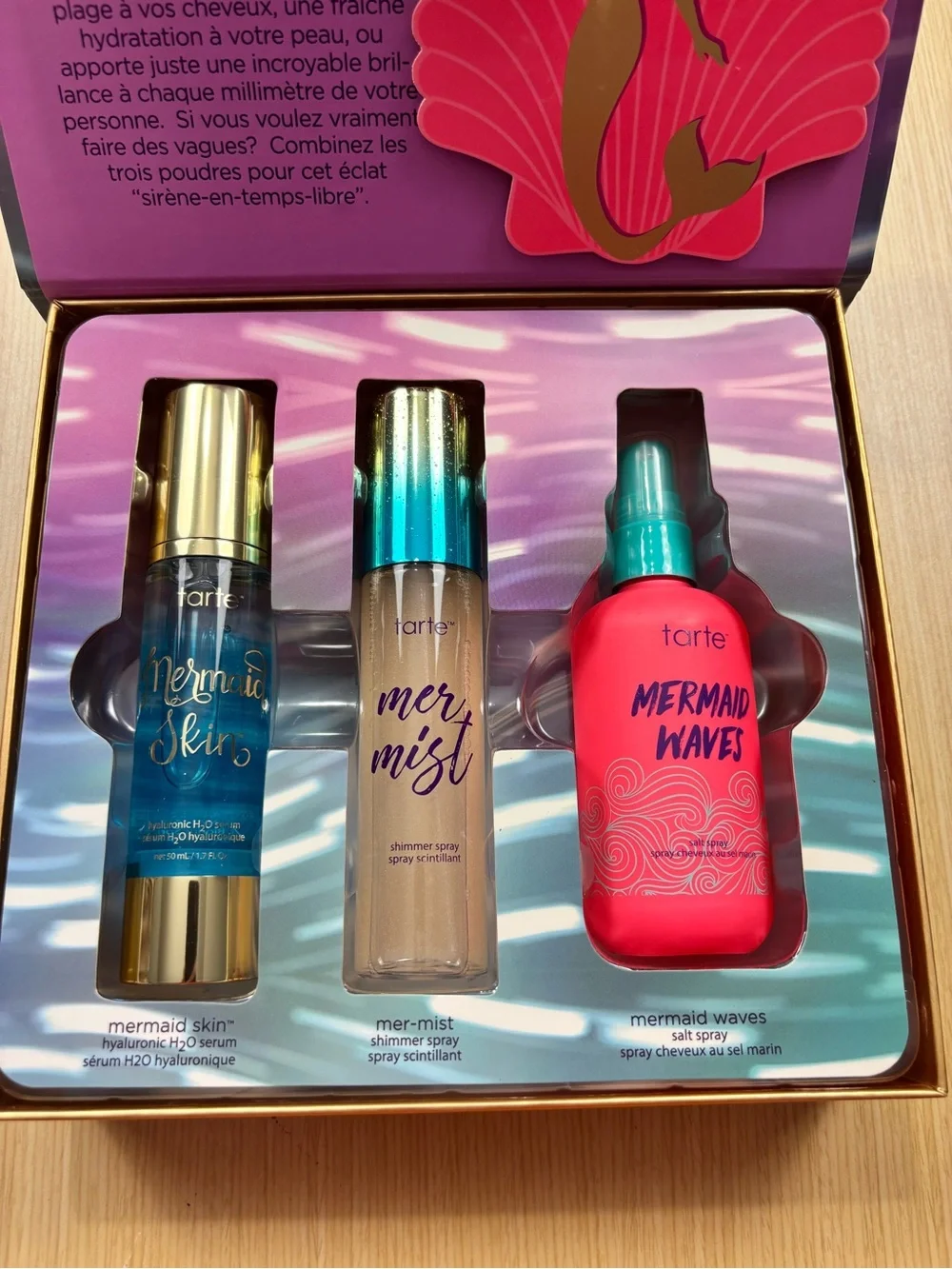 Tarte Mer-Makeover Vault Limited Edition Mermaid Waves Skincare Hair Set